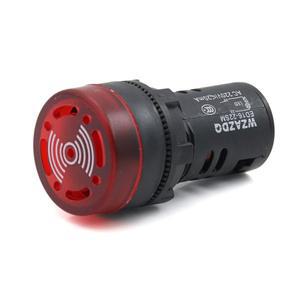 간헐적인 소리 및 플래시 빛 부저 ED16-22SM 경보 장치 22MM 12V 24V 220V 380V