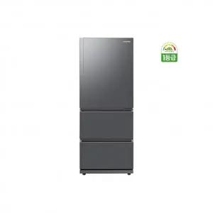 [삼성전자]삼성 김치플러스 3도어 328L 리파인드 이녹스 RQ33DG71G1S9 김치냉장고