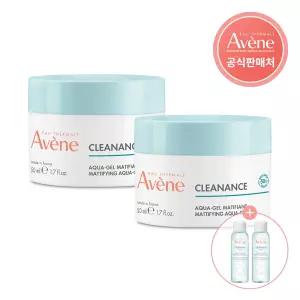 클리낭스 아쿠아 크림 인 젤 50ml 2개+에센스 인 로션 25ml 2개 증정