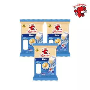 래핑카우 15벨큐브 치즈 플레인 3팩 (총45입)