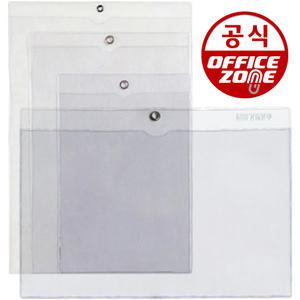 오피스존 HD 투명 경질봉투 A4 낱장 행잉크리어 포켓 홀더 가로 세로