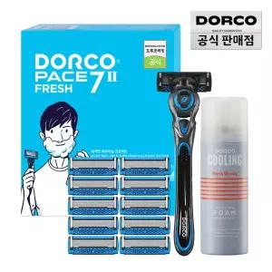 (추석맞이~20%) 도루코 페이스7투 프레시 면도기 풀세트 3호/7중날/호환가능/절삭력