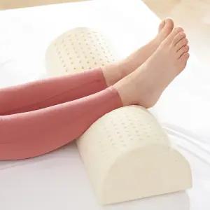 슬립스파 라텍스 다리베개 쿠션 종아리 무릎 발베개 다리올리고자기