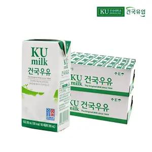 [건국우유]건국멸균우유 2박스 200mlX48팩