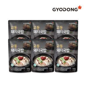 교동 돼지국밥 500g X6 (실온)
