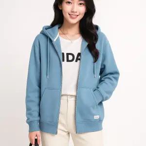 여성 가을겨울 봄 OREANGE 사투스 팩틴 긴팔 후드집업 점퍼 루즈 후드 스웨트셔츠 캐주얼 재킷 5칼라#3