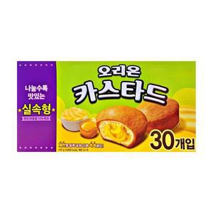 오리온 카스타드 실속형 대용량 30개입 690g