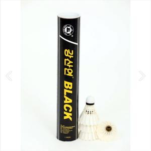 강산연 블랙 동호회 추천 뛰어난 타구감 셔틀콕 배드민턴셔틀콕 1타(12콕) 강산연 블랙