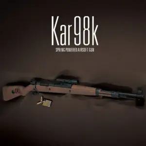 아카데미 kar98k 칼빈 에어건 어깨견착 탄피배출 스코프