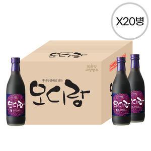 [품질보장] 국순당 고창 오디랑 오디주 12.5도 330ml x 20입 박스상품 캠핑 모임 대용량