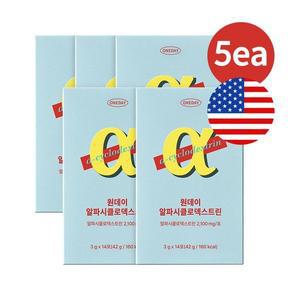 [NS홈쇼핑][데이즈온] 원데이 알파CD 파인애플맛 5박스[34820158]