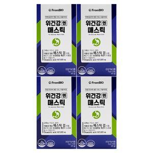 프롬바이오 위건강엔 매스틱 3g x 15포 x 4박스 /An