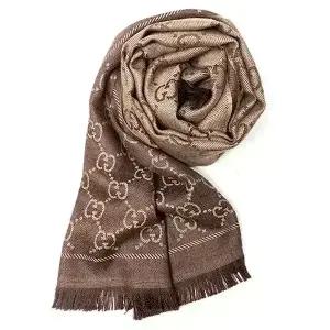 (스크래치) [GUCCI] 구찌 자카드 패턴 니트 스카프 133483-3G200-2764