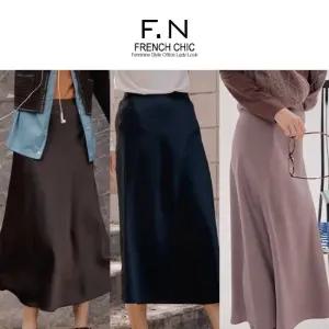 F.N 실키 사틴 스커트 ES243