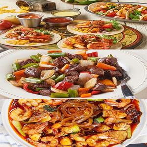 Fresh 밀키트 캠핑요리 간편식 인기세트 3종  멕시칸타코파티팩+찹스테이크+마라감바스)