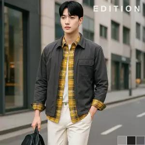 [에디션] 셔츠형 바람막이 점퍼  (NEC2JJ1902)