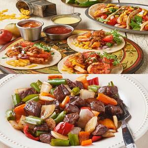 Fresh 밀키트 간편식 간편조리 인기세트 2종 (멕시칸타코파티팩+찹스테이크)