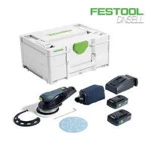 페스툴 충전 편심 샌더 ETSC 2 150 4.0 I-Plus (577730) 무선 전동공구 LED라이트 내장형