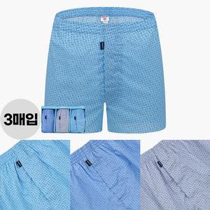 남자 주머니 음낭 분리 기능성 망 트렁크 팬티 3매입 세트 아버지 속옷 선물