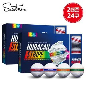 (2더즌 24구)  골프공 우라칸 스트라이프 3피스