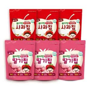 동결건조 과일칩 6봉세트 딸기칩 사과칩