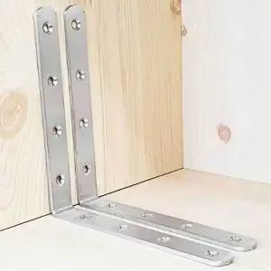 쇠 기역자 철물선반 경첩 코너철 150x150x20 기역자꺽쇠 코너철 ㄱ자꺽쇠 선반꺽쇠