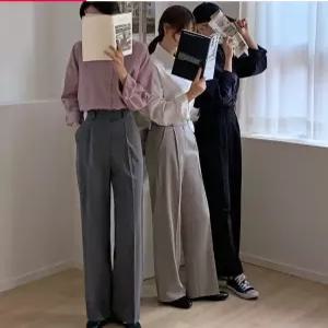 케이클럽 베티브 데일리 핀턱 슬랙스 (S-XL/5만장돌파/하객룩/오피스룩/출근룩/와이드슬랙스)