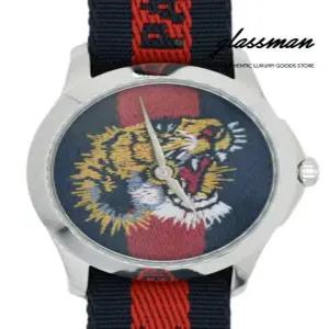 기획 W국내품  시계 459257 I1820 8461 쿼츠 38 MM 웹스트랩 타이거 선물포장