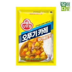 오뚜기 카레 약간매운맛 300g x 5개