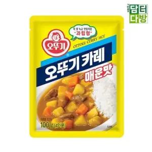 오뚜기 카레 매운맛 100g x 2개