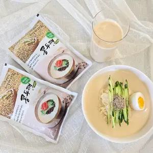 [푸드맛남] 콩두깨 멧돌 백태 콩물 450ml x 4팩