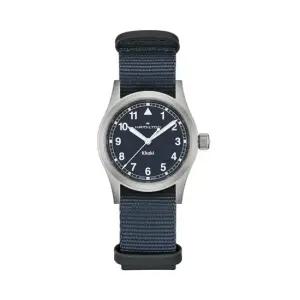 해밀턴 H69301940 카키 필드 쿼츠 여성 블루 33mm