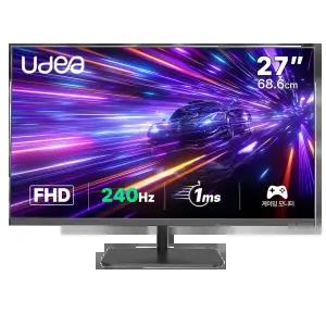 제이씨현 UDEA LOOK LK2736PA 유케어 240Hz 홈게임 게이밍 모니터 27인치 무결점