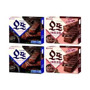 오리온 오뜨 쇼콜라 300g, 2개 + 더블초코칩 324g, 2개