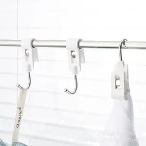 다용도 집게고리 후크 3P 욕실정리
