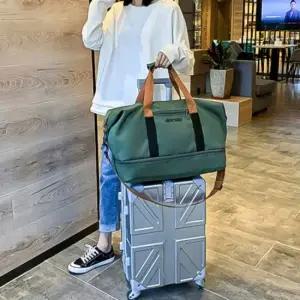 보조 트래블백 여행용 캐리어 옥스포드 헬스 가 옥스포드  여행용가방  보스턴백