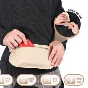 벨트 띠 허리 2종셋트 가방 파우치 힙색 여행 여행용  허리  벨트  파우치  종셋트  힙색