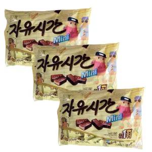 해태제과 자유시간 미니 480g x 3개 / 아몬드미니 506g x 3개