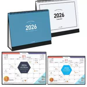 2026년 달력 스탠딩 데스크 캘린더 2025 탁상 스케줄러