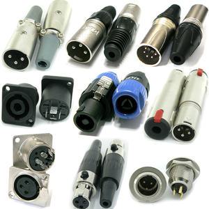 XLR 마이크 젠더 연결선 스피커 마이크잭 캐논잭 3P 4P 5P 케이블 DIY XLR 연결 커넥터 단자