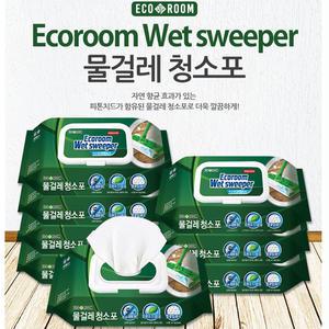 (에코룸)피톤치드 고급형 물걸레청소포6팩180매