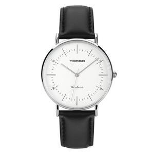 [토르소] 더클래식 쿼츠 가죽시계 T41 BKWH 40.5mm