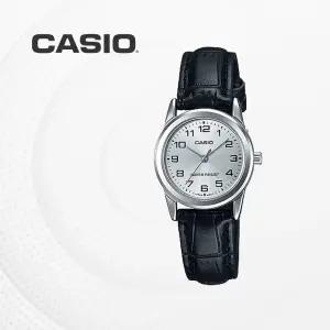 카시오 CASIO 여성 여자 가죽 손목시계 패션 커플시계 LTP-V001L-7B