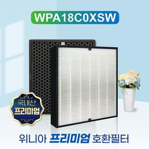 위니아 공기청정기 EPA18C0XSW 국내산 프리미엄 필터