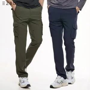 [이지바이] 직진남 남성 여름용 카고 바지_고밀도 춘추용 밴딩 팬츠_작업복 일상복(SI31LP030M)