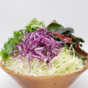 의령농산 건강채소 간편 양배추 믹스 샐러드 대용량 2kg 500g 4팩
