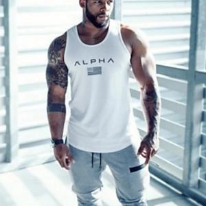 ALPHA 머슬핏 나시티 헬스 스포츠민소매