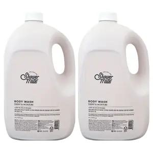 샤워메이트 스위트 모이스처 대용량 바디워시 4000ml x 2개 리필용