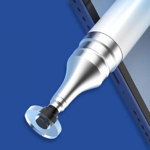 2IN1 스마트 양면 터치펜 페인팅 원판 드로잉 팁 둥근 포인터 펜촉