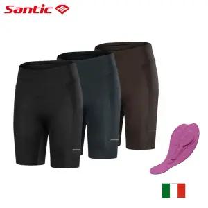 산틱 자전거 바지 여성 ITALY 패드 타이즈 반바지 5부 카고 WL24C05183